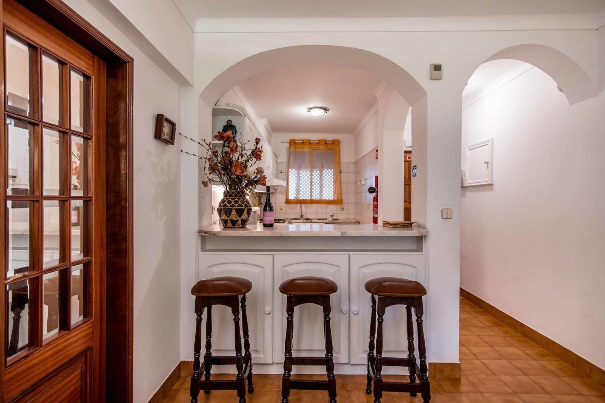Casa Falesia T2 - Garden View - 5 Min From The Beach - Wifi Olhos de Agua  Ngoại thất bức ảnh