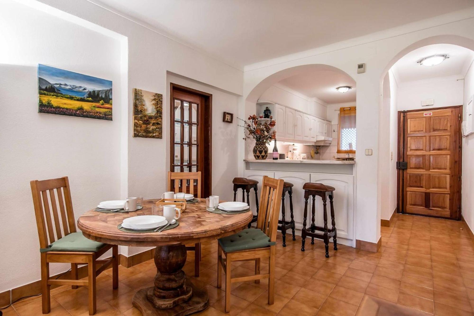 Casa Falesia T2 - Garden View - 5 Min From The Beach - Wifi Olhos de Agua  Ngoại thất bức ảnh