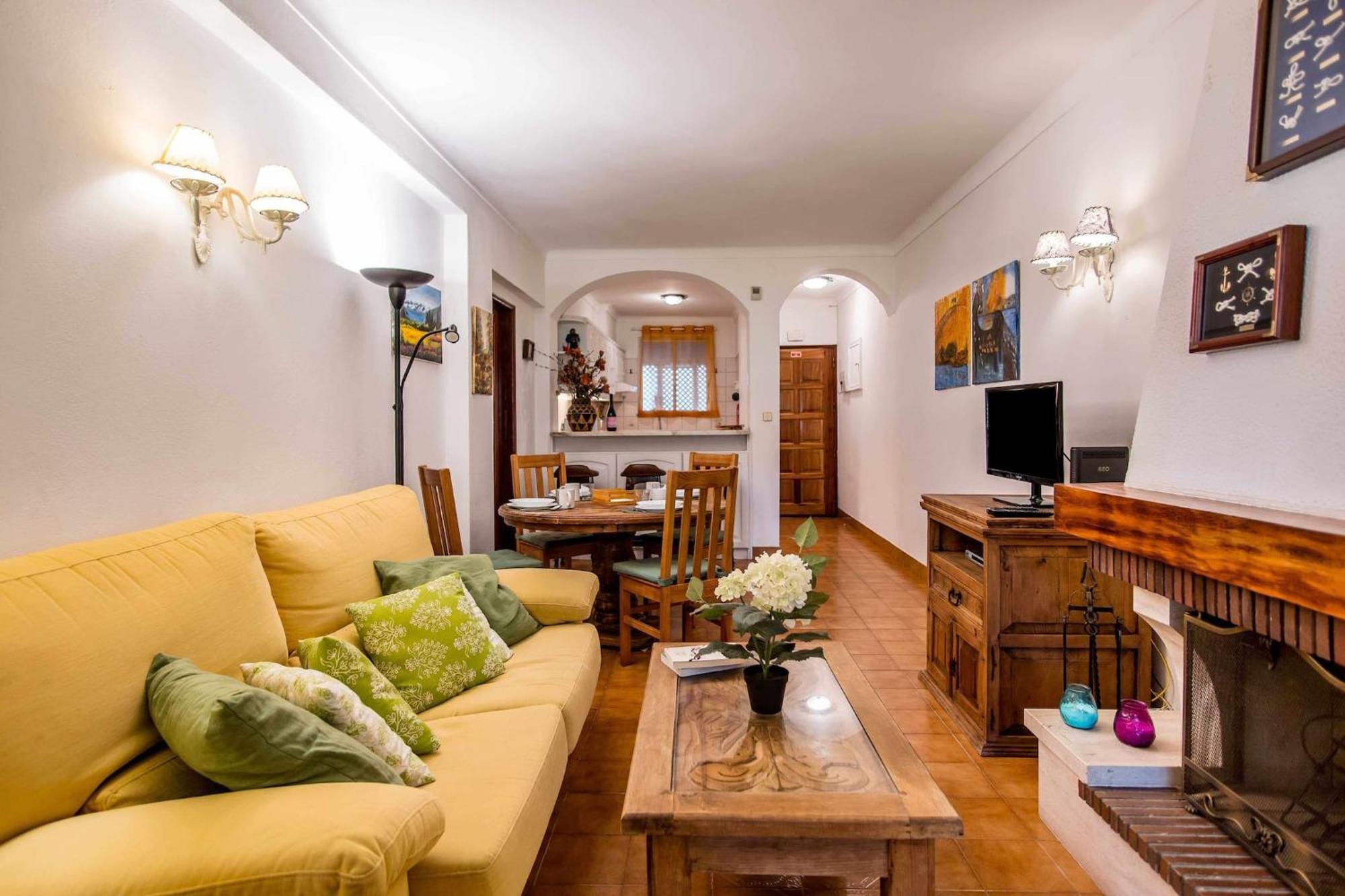 Casa Falesia T2 - Garden View - 5 Min From The Beach - Wifi Olhos de Agua  Ngoại thất bức ảnh